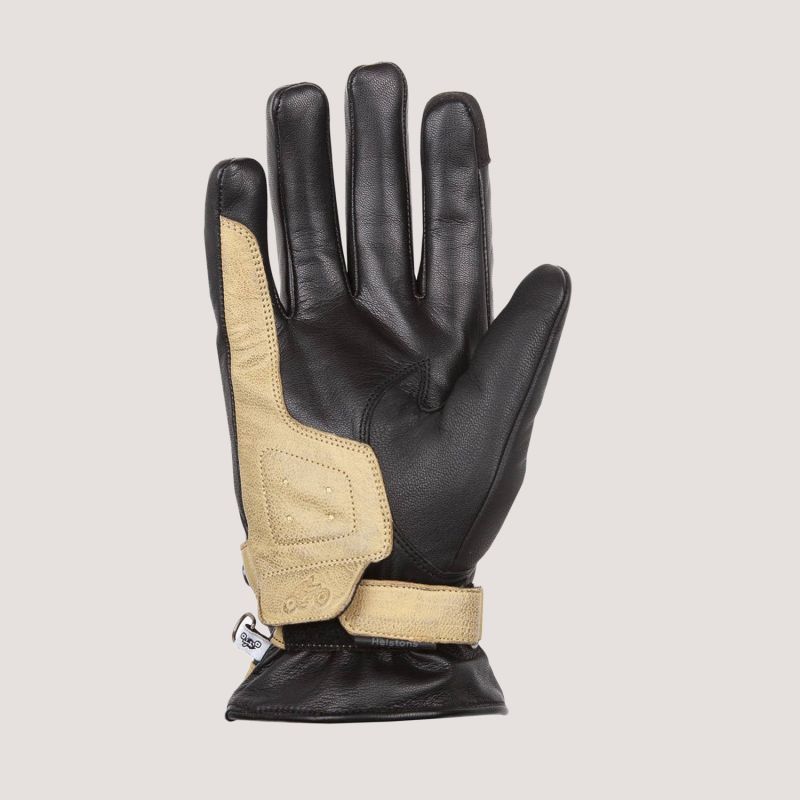 Gants femme Helstons Stella hiver cuir noir